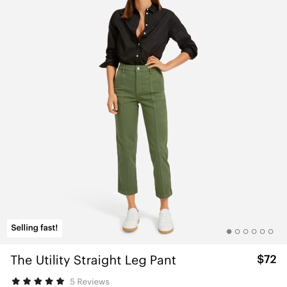 Everlane Utility Straight Leg Pant